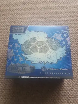 TCG Pokemon Center Exclusive Stellar Crown Elite Trainer Box Etb New & Sealed UK - Image 1