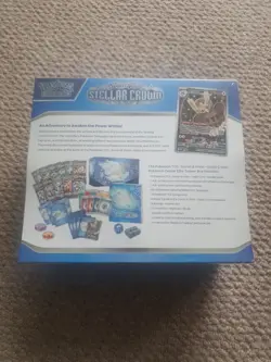 TCG Pokemon Center Exclusive Stellar Crown Elite Trainer Box Etb New & Sealed UK - Image 2
