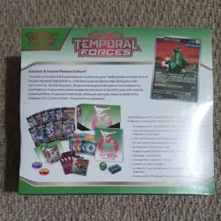 Pokemon TCG Temporal Forces Pokemon Center Elite Trainer Box ETB Iron Leaves - Image 2