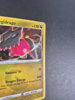 Pokemon TCG - Regidrago Cosmos Holo [SWIRL] - 124/203 - SWSH: Evolving Skies - Image 3