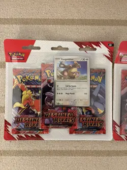 Pokemon TCG: Destined Rivals - 2 x 3-Pack Sealed Triple Blister’s - Image 2