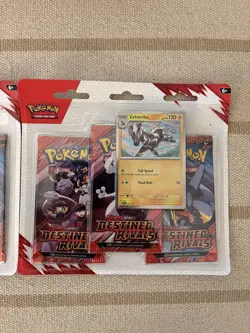 Pokemon TCG: Destined Rivals - 2 x 3-Pack Sealed Triple Blister’s - Image 3