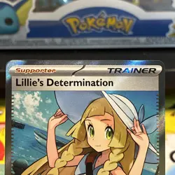 Pokemon Lillie's Determination 169/132 Me01: Mega Evolution Holo Ultra Rare - Image 2