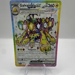 Pokemon Galvantula ex 159/142 SV07: Stellar Crown Special Illustration Rare Holo - Image 1