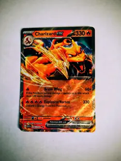 Pokemon Charizard EX 006/165 Sv: Scarlet & Violet 151 Rare Holo🔥Near Mint🔥 - Image 2