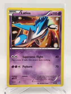 Latios 30/30 - XY Trainer Kit Holo Pokemon TCG MP - Image 2