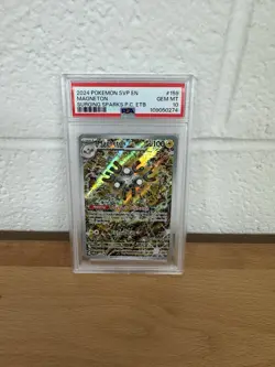 2024 POKEMON SVP EN-SV POKEMON CENTER ETB BLACK STAR PROMO #159 MAGNETON PSA 10 - Image 1