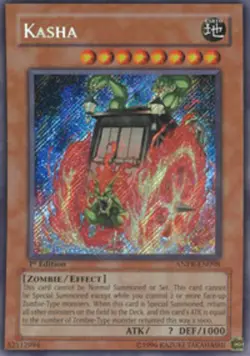 1x (P) Kasha - ANPR-EN098 - Secret Rare - Unlimited Edition YuGiOh - Image 1