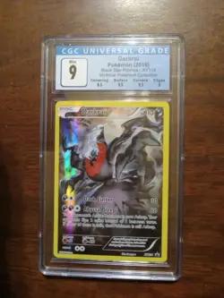CGC 9 MINT Darkrai 2016 Black Star Promos XY114 Pokemon Card - Image 1