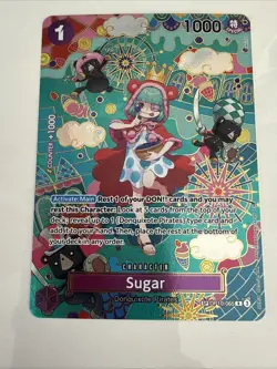 Sugar - OP10-065 (SP) - The Azure Sea's Seven (OP14) One Piece Card English. USA - Image 3