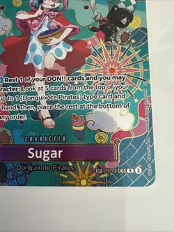 Sugar - OP10-065 (SP) - The Azure Sea's Seven (OP14) One Piece Card English. USA - Image 4