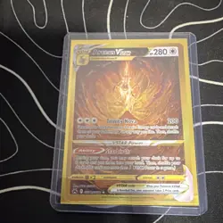 Pokemon TCG Sword & Shield Aerodactyl V & Arceus VSTAR Card Lot (2 Cards) - Image 4