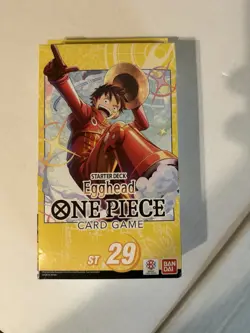 One Piece Card Game ST-29 Starter Deck English Factory Sealed New Egghead - Image 1