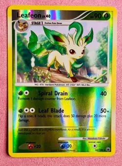 Leafeon | 24/100 | DP Majestic Dawn | 2008 Pokemon Card | Reverse Holo | LP/NM - Image 1
