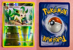 Leafeon | 24/100 | DP Majestic Dawn | 2008 Pokemon Card | Reverse Holo | LP/NM - Image 3