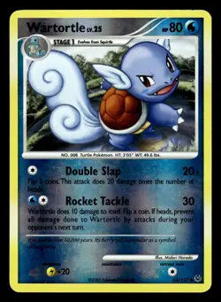 Wartortle 65/127 Reverse Holo Platinum Pokemon Card - Image 1