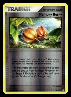 Memory Berry 110/127 Reverse Holo Platinum Pokemon Card - Image 1
