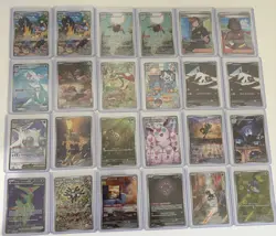 24x english illustration rare pokemon card lot assorted sets Tcg - Image 1