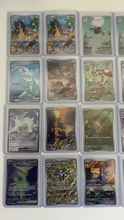 24x english illustration rare pokemon card lot assorted sets Tcg - Image 2