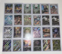 24x english illustration rare pokemon card lot assorted sets Tcg - Image 5