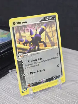 Pokemon Card Umbreon #24/100 WOTC E-Series Sandstorm 2003 Non Holo Rare E-Reader - Image 1