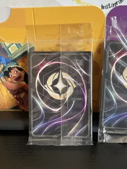 Lilo Escape Artist And Elsa Fifth Spirit Promo Cards - Gold Foil Set SEALED - Image 5