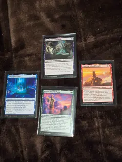 MTG "AVATAR THE LAST AIRBENDER" SHRINE Cards x4 The Spirit Oasis - Image 1