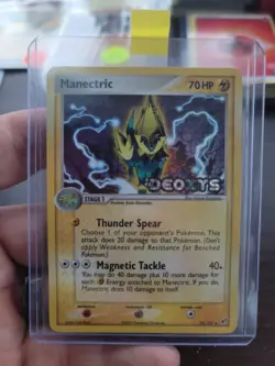 MANECTRIC ex Deoxys Series POKEMON Holo Stamped 2005 Trading Card 38/107 - Image 1