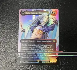 Kuja, Genome Sorcerer Final Fantasy Rare Borderless Foil MTG #399 NM/M x1 - Image 1