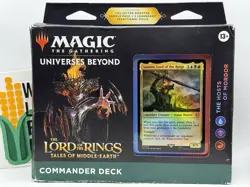 The Hosts Of Mordor Commander Deck Magic the Gathering Lord Of The Rings SEALED - Image 1
