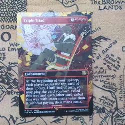 MTG Triple Triad 340 Borderless Non Foil Rare Final Fantasy FIN - Image 1
