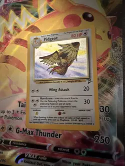 Pokemon Pidgeot EX TCG Base Set 2 Holo 14/130 MP - Image 1