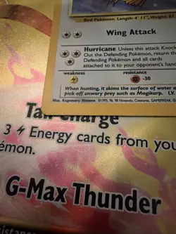 Pokemon Pidgeot EX TCG Base Set 2 Holo 14/130 MP - Image 3