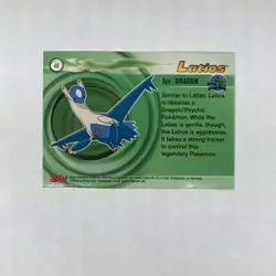 Pokemon 2003 Topps Advanced - Latios #46 - Image 2
