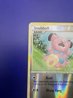 ⚡Snubbull 71/95 Common Reverse Holo Pokemon Call of Legends LP 2011 - Image 3