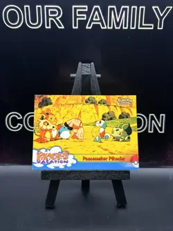 Pokemon TCG Topps Peacemaker Pikachu 46 Blue Label Pikachu’s Vacation Regular MP - Image 1