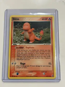 Pokemon TCG Ditto (Charmander) 37/113 Delta Species 2005 - Image 1