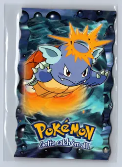 1999 Topps Pokemon Die-Cut Wartortle #8 - Image 1