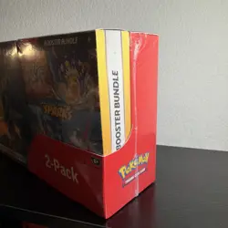 Pokemon Surging Sparks ETB & Booster Bundle Costco 2-pack. Factory Sealed - Image 4