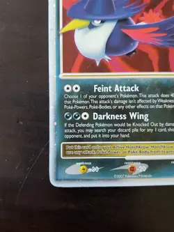 Pokemon Honchkrow LV.X 132/132 Secret Wonders Holo Rare - Image 5