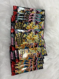 Pokemon TCG Ascended Heroes (x10) Booster Pack Lot SEALED IN HAND! SAME DAY SHIP - Image 2