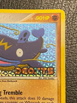 Pokemon TCG - Whiscash #28/107 - EX Deoxys - STAMPED - Reverse Holo - MP - Image 2