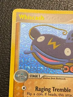 Pokemon TCG - Whiscash #28/107 - EX Deoxys - STAMPED - Reverse Holo - MP - Image 3