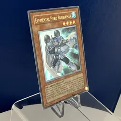 Yugioh Elemental Hero Bubbleman CRV-EN014 Ultimate Rare 1st Edition NM - Image 3
