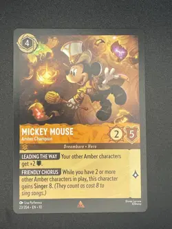 Disney Lorcana-Whispers in the Well Rare/Super Rare/Epic Single card- Selection - Image 1