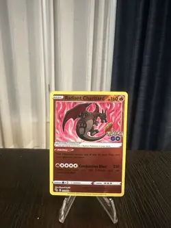 Radiant Charizard 11/78 Pokemon GO Radiant Rare Holo Pokemon Card – Raw NM - Image 3