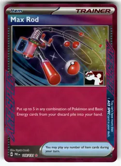 Max Rod 116/131 Prize Pack Series Cards NM Pokemon Card TCG - Image 1