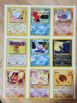 Pokemon NEO REVELATIONS -- 10 COMMON/UNCOMMON-- NON-HOLO CARDS --READ - Image 1