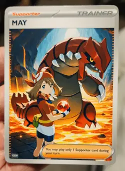 May - Anime - Waifu - Goddess - DIY - Full Art - Glossy - Trainer Card - Image 1