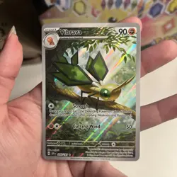 Pokemon TCG Vibrava Illustration Rare Card Surging Sparks Series 206/191 - Image 4